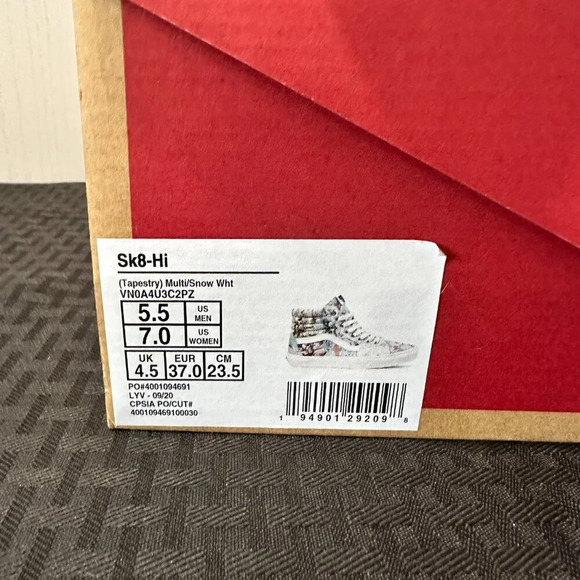 Vans Sk8-Hi Tapestry Sneakers - Picture 12 of 12